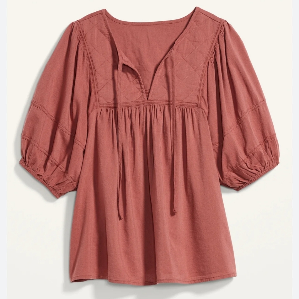 Puff sleeve top